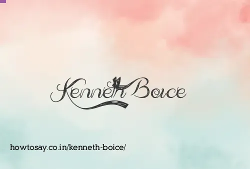 Kenneth Boice