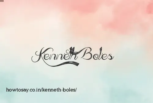 Kenneth Boles