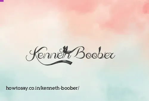 Kenneth Boober