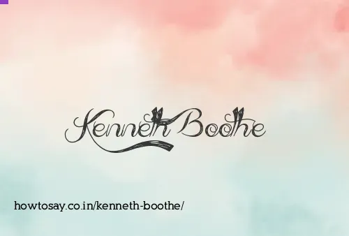 Kenneth Boothe