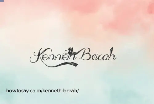 Kenneth Borah