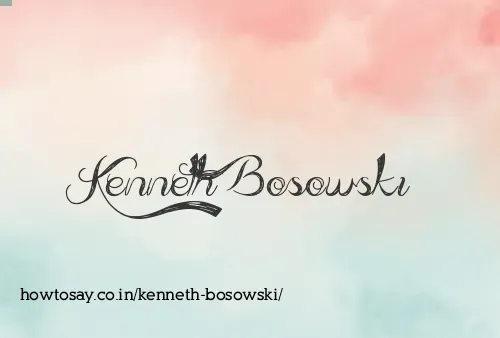 Kenneth Bosowski