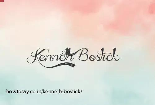 Kenneth Bostick