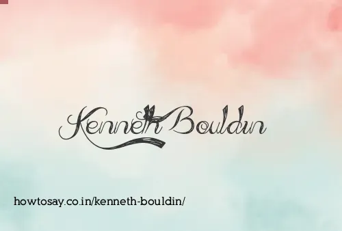 Kenneth Bouldin