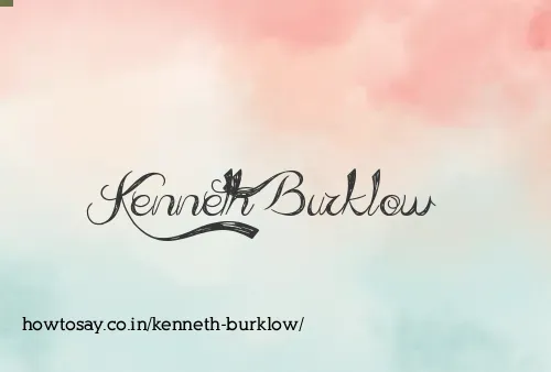 Kenneth Burklow