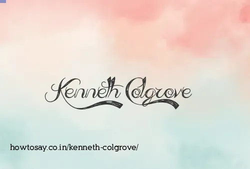 Kenneth Colgrove