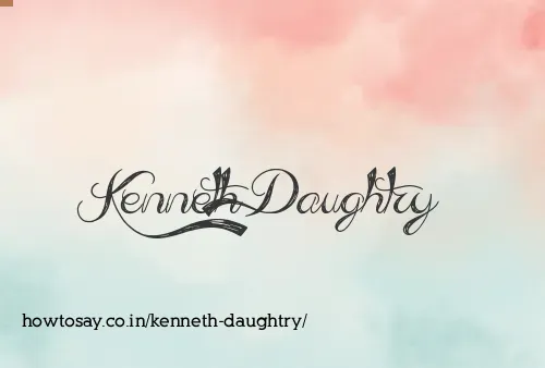 Kenneth Daughtry