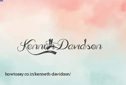 Kenneth Davidson