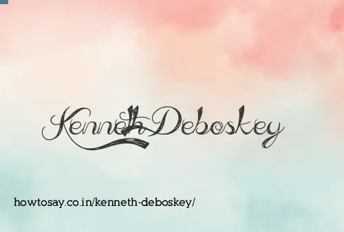 Kenneth Deboskey