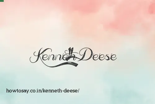 Kenneth Deese