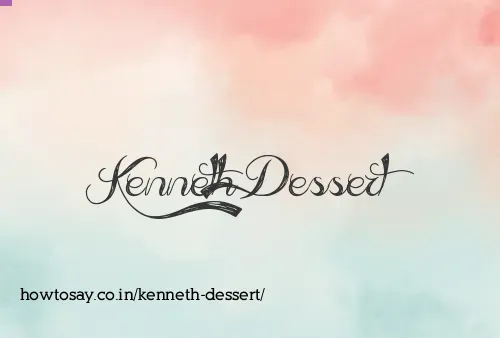 Kenneth Dessert