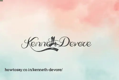 Kenneth Devore