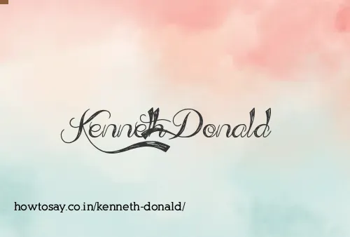 Kenneth Donald