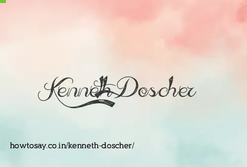 Kenneth Doscher
