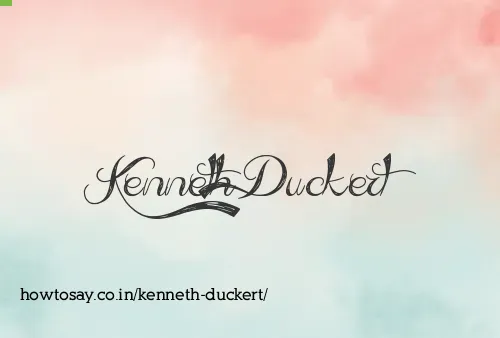 Kenneth Duckert