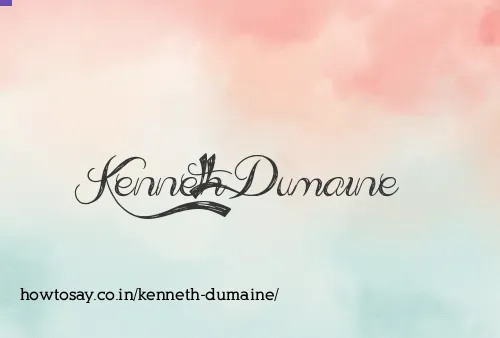 Kenneth Dumaine