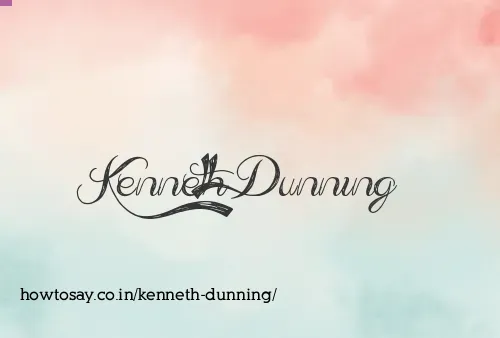 Kenneth Dunning