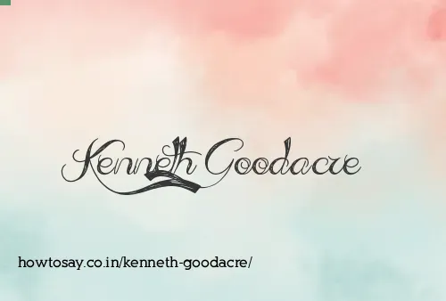 Kenneth Goodacre
