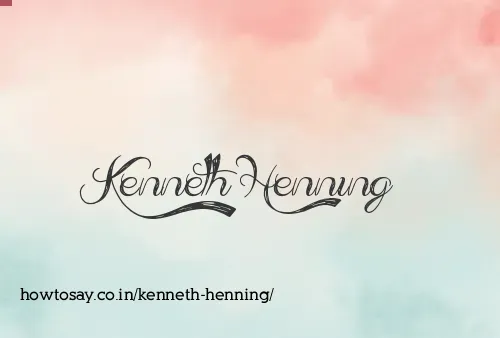 Kenneth Henning