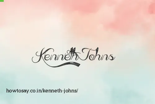 Kenneth Johns