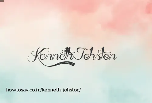 Kenneth Johston