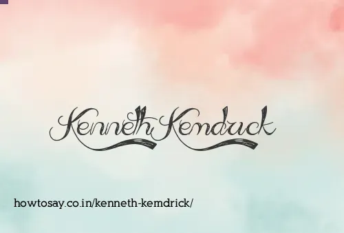 Kenneth Kemdrick