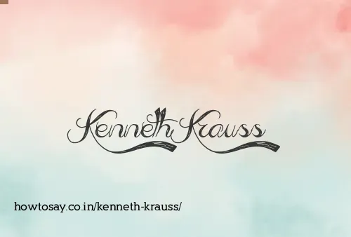 Kenneth Krauss