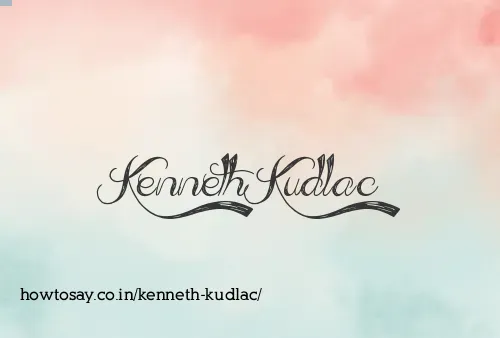 Kenneth Kudlac