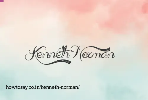 Kenneth Norman