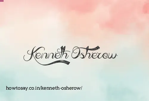 Kenneth Osherow
