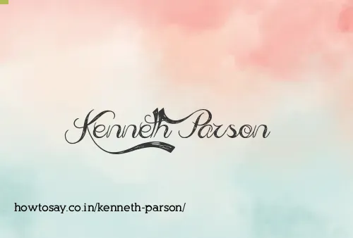 Kenneth Parson