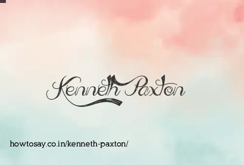 Kenneth Paxton