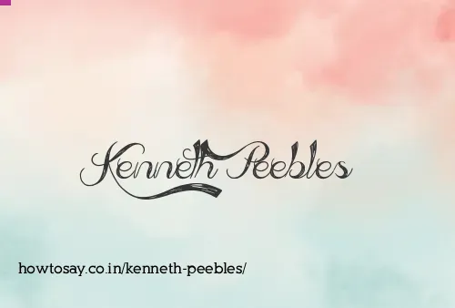 Kenneth Peebles