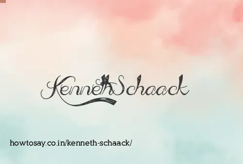 Kenneth Schaack
