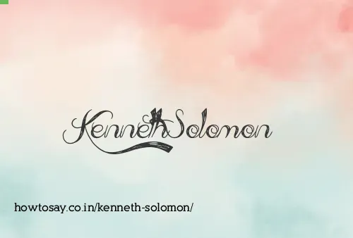 Kenneth Solomon