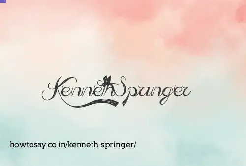 Kenneth Springer