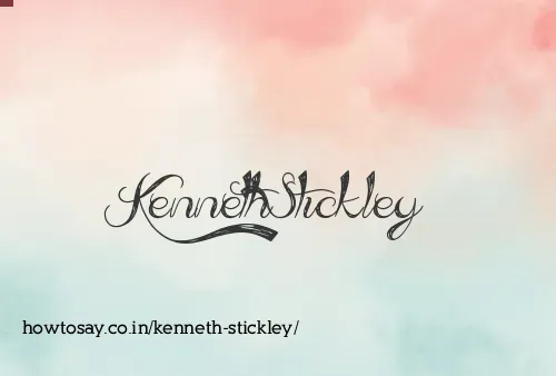 Kenneth Stickley