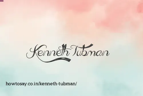 Kenneth Tubman