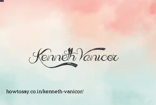 Kenneth Vanicor