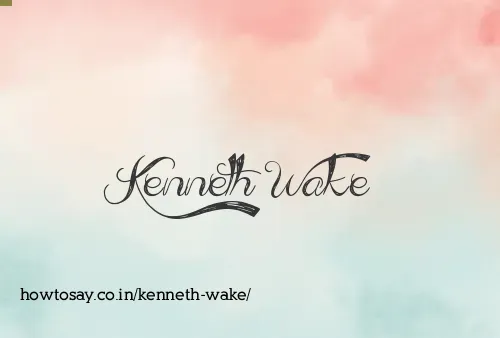 Kenneth Wake