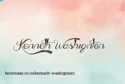 Kenneth Washignton