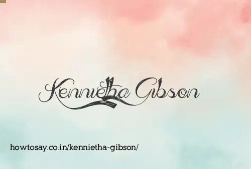 Kennietha Gibson