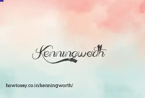 Kenningworth