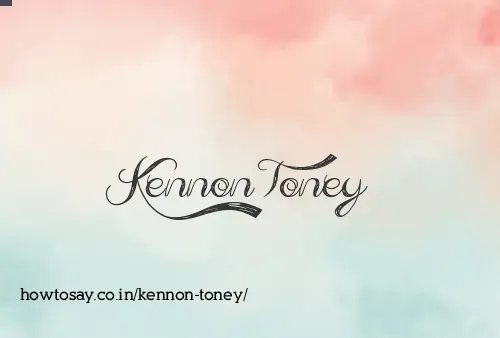 Kennon Toney