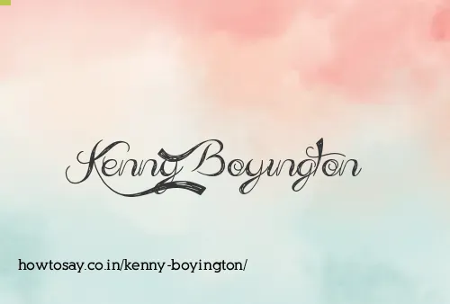 Kenny Boyington