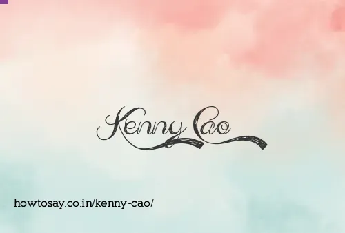 Kenny Cao