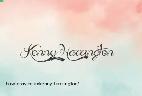 Kenny Harrington