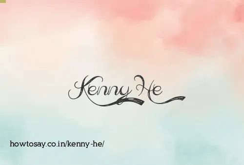Kenny He