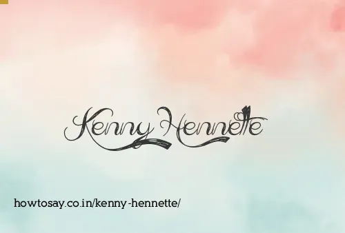 Kenny Hennette