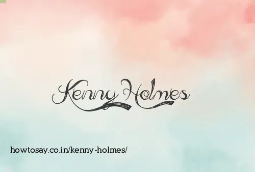 Kenny Holmes